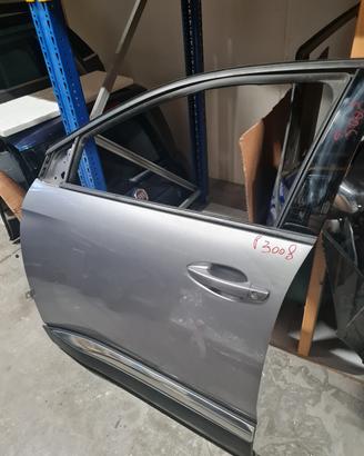 Porta anteriore sx Peugeot 3008 2016-22