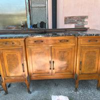 Credenza con marmo BIASINI LUIGI