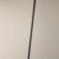 Bastone x tenda in legno colore noce .