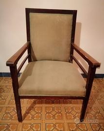 Poltrona in stile Liberty