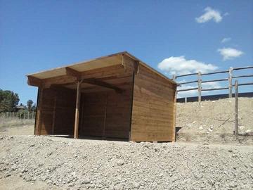 Paddock in legno box cavallo