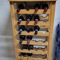 Cantinetta per vini in bamboo