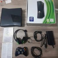 xbox 360 piu scatola e cuffie originali