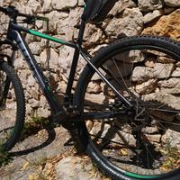 Mtb Cube aim pro 29 black'n'green telaio 19"