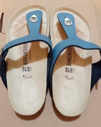 Titolo "Birkenstock Gizeh blu n.37 originali