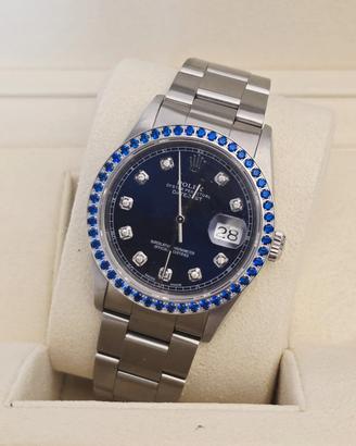 Rolex Datejust 36 mm. - Quadrante Blue Diamond 