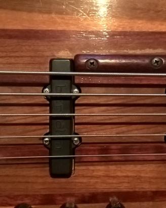 Basso elettrico 5 corde liuteria Cassarà