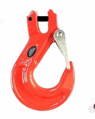 Gancio a forcella per verricello e catene