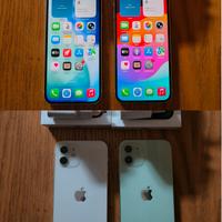 2 Apple iPhone 12 bianco e verde 256gb 128gb