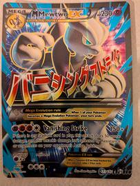 Mega M Mewtwo Ex 159/162 Full Art English