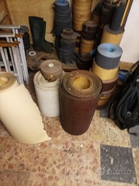 Rotoli tela abrasiva varie grane