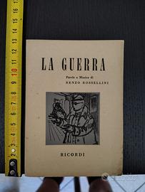 Libretto opera "La guerra"