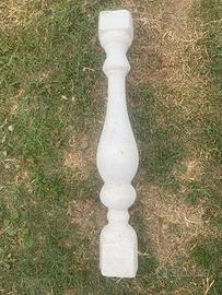 Balaustre cemento bianco