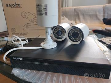kit sannce DVR 8ch videocamere 5MP