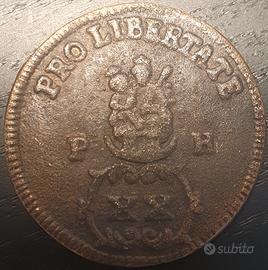 Moneta 20 Poltura - Francis II Rákóczi 1705