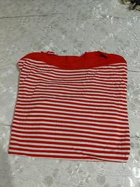 maglia cotone a righe