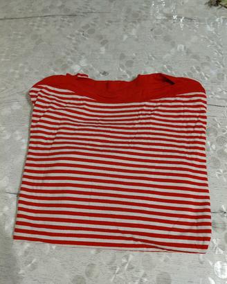 maglia cotone a righe