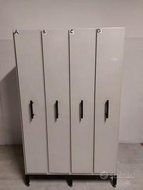 Armadio Libreria Estraibile in Metallo