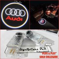 PROIETTORI LOGO AUDI A4 B7 B8 Luci LED sotto porta