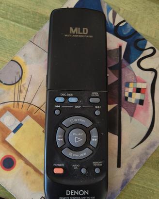 Laser disc Denon LA 2300 (telecomando)