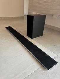 Soundbar e wireless active subwoofer