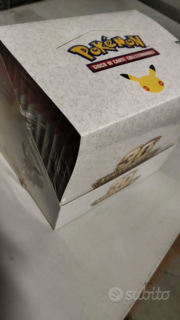 Pokemon 30° anniversario Blister 2 buste box 12pz - Collezionismo In ...
