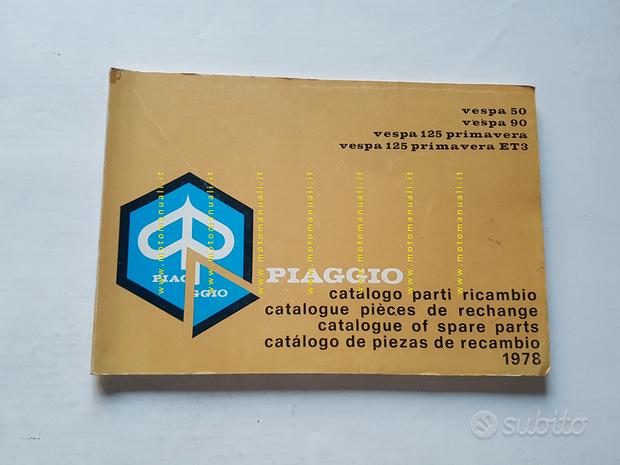 Piaggio Vespa 50- 90- 125 Primavera- 125 ET3 1978 