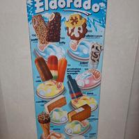 targa tabella insegna gelati Eldorado anni 80 