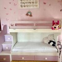 Cameretta letto a castello