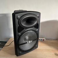 Cassa Acustica AMPLIFICATA Trolley Bluettoth