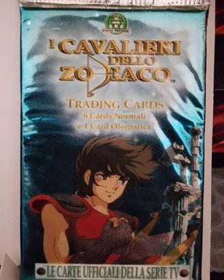 booster vintage '' I Cavalieri dello zodiaco''