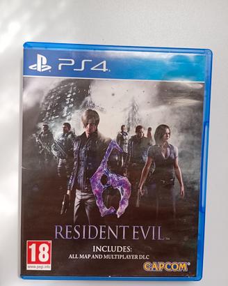 Resident evil 6 ps4
