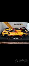 Modellino Ferrari 499P le Mans 2024 scala 1 18