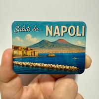 10 Pz Calamita Saluti da Napoli - Vesuvio - Golfo