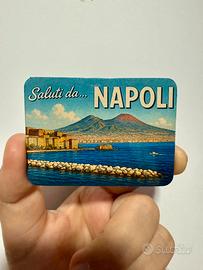 10 Pz Calamita Saluti da Napoli - Vesuvio - Golfo