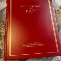 TRECCANI ENCICLOPEDIA DEI PAPI 2 VOLUMI PELLE 