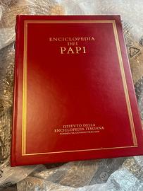 TRECCANI ENCICLOPEDIA DEI PAPI 2 VOLUMI PELLE 