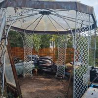 Gazebo in ferro battuto 