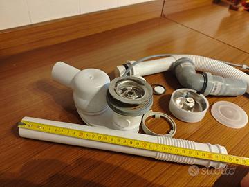 Scarico vasca SILFRA 04 cm47 KT22 AS56 Cromo