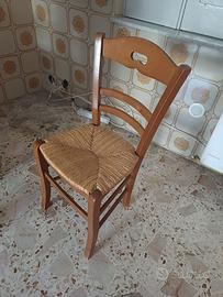 Sedie in legno