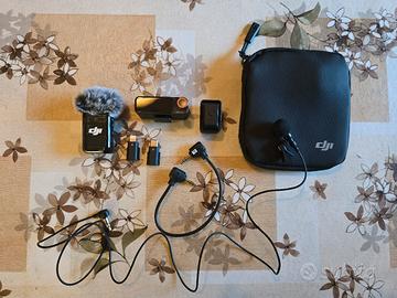 dji mic 2 (1tx + 1rx) + accessori