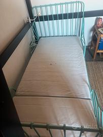 Lettino allungabile Ikea completo dei 3 materassi