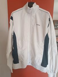 Giacca sportiva Reebok, bianca, da uomo