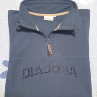 Pile uomo Diadora blu