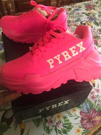 Sneakers Pyrex rosa fluo n37