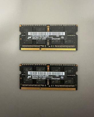 Kit 8GB DDR3 SODIMM Apple iMac MacBook Pro