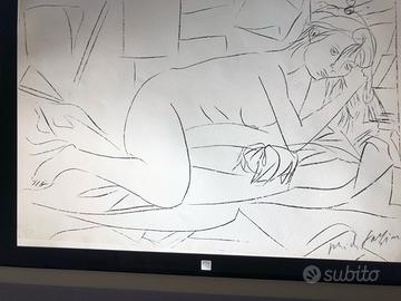 Fazzini pericle, litografia