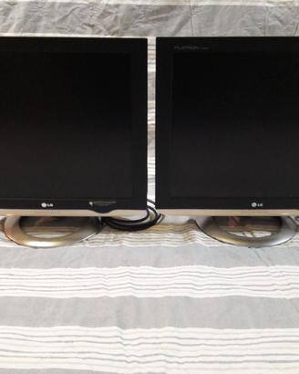 2 monitor PC LG Flatron 19 pollici usati