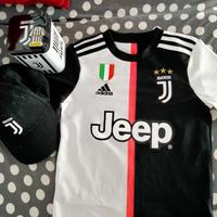 Maglia Juventus calcio bambino cappellino