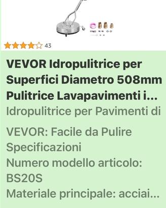 Pulitrice pavimento